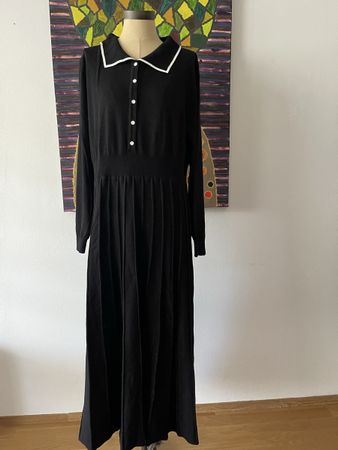 Strickkleid im Vintage Stil Gr.46