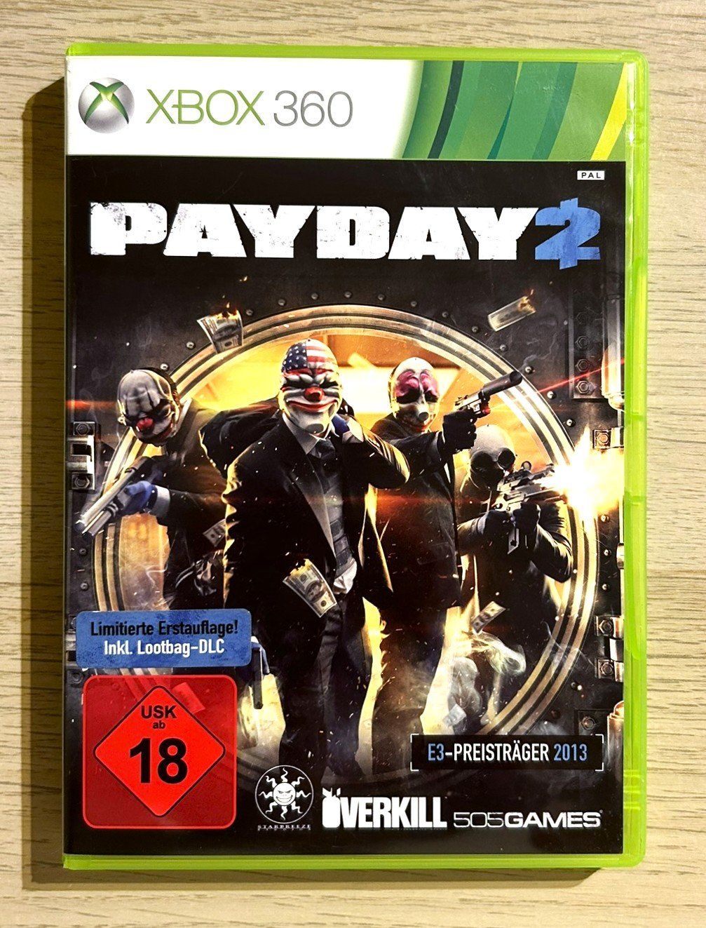 Microsoft Giochi: Payday 2 Xbox 360 – Usato da St. Gallen venduto da Alpine.Arcade