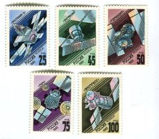 Briefmarken "Raumfahrt". Russland.