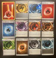 Pokémon Div. Holo Energykarten Lot 40