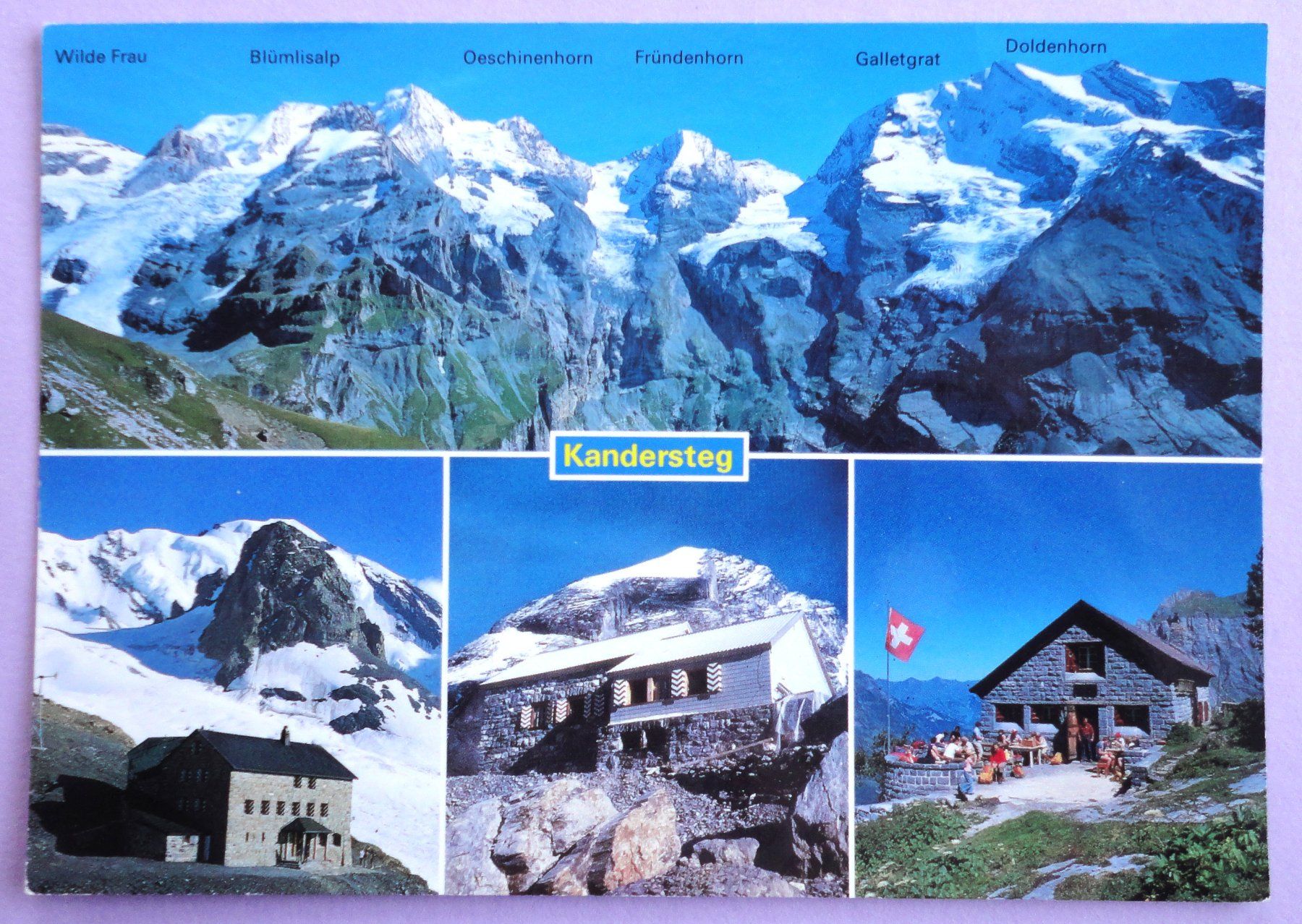 Ansichtskarten: Kandersteg, B.O. – Gebraucht aus Fétigny von Billy2miny