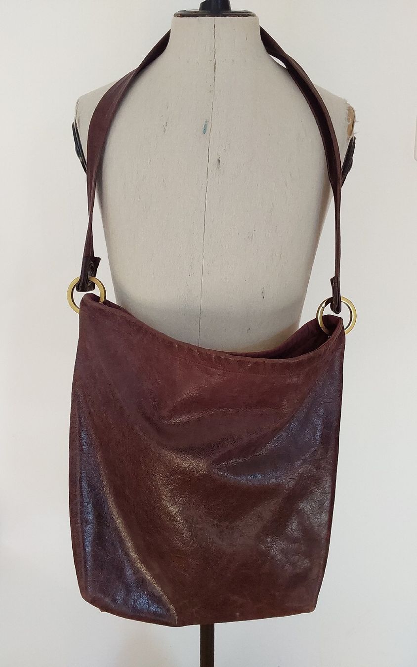 Borse: Ledertasche Battaglia bordeaux – Usato da Köniz venduto da scopello12