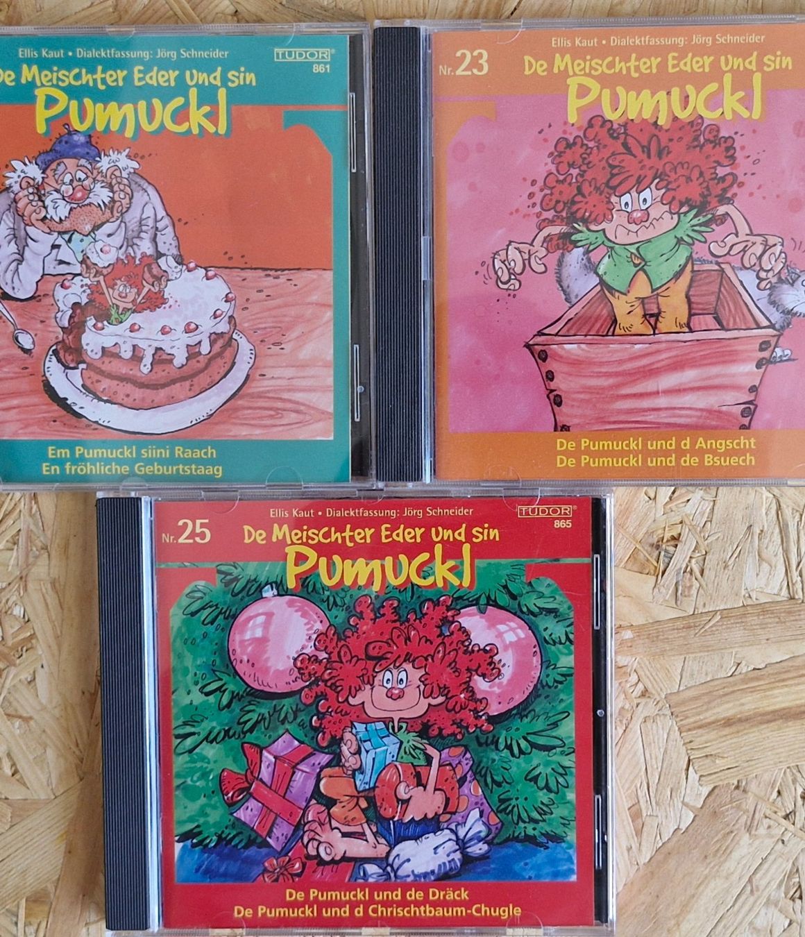 CDs: 7 x CD Pumuckl, Dialektfassung – Gebraucht aus Steckborn von 4Mt-75029 1