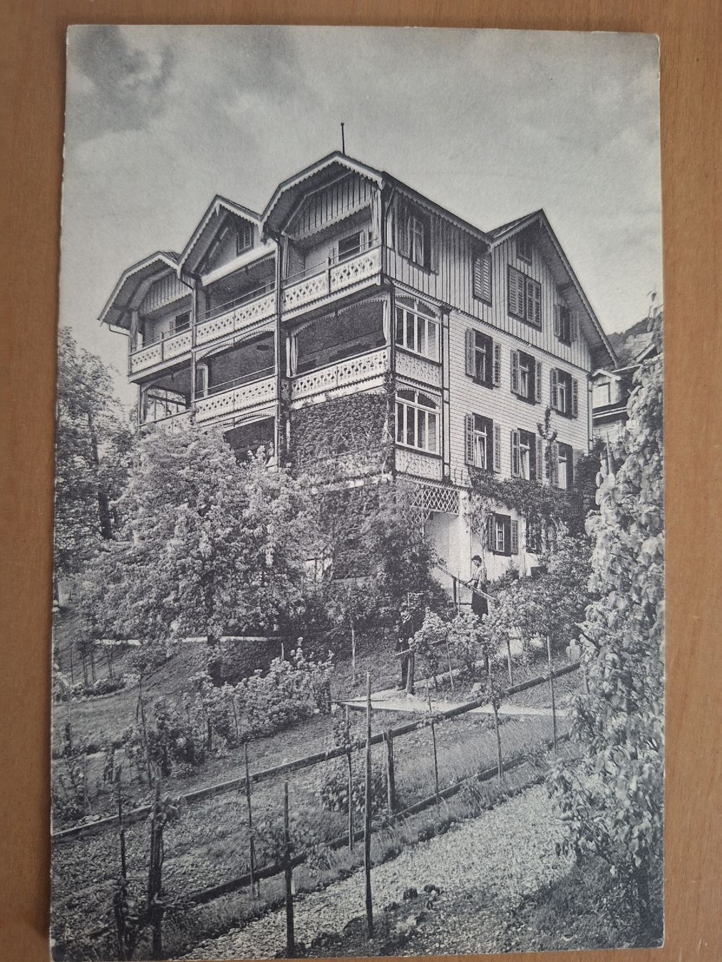 Ansichtskarten: Pension Unterwylen-Vitznau – Gebraucht aus Sargans von nicsam1815