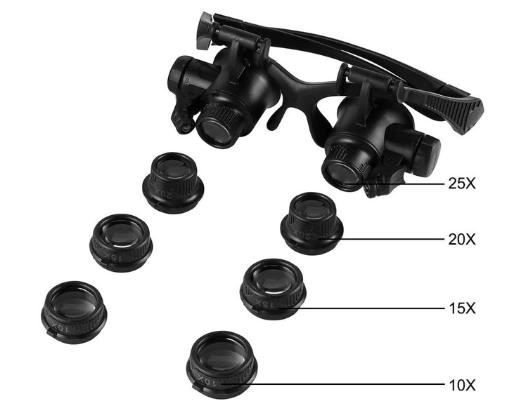 Altro per Ottica: 2 LED LupenBrille Mikroskop – Nuovo e nell'imballaggio originale da Châtelaine venduto da topshop.switzerland 6