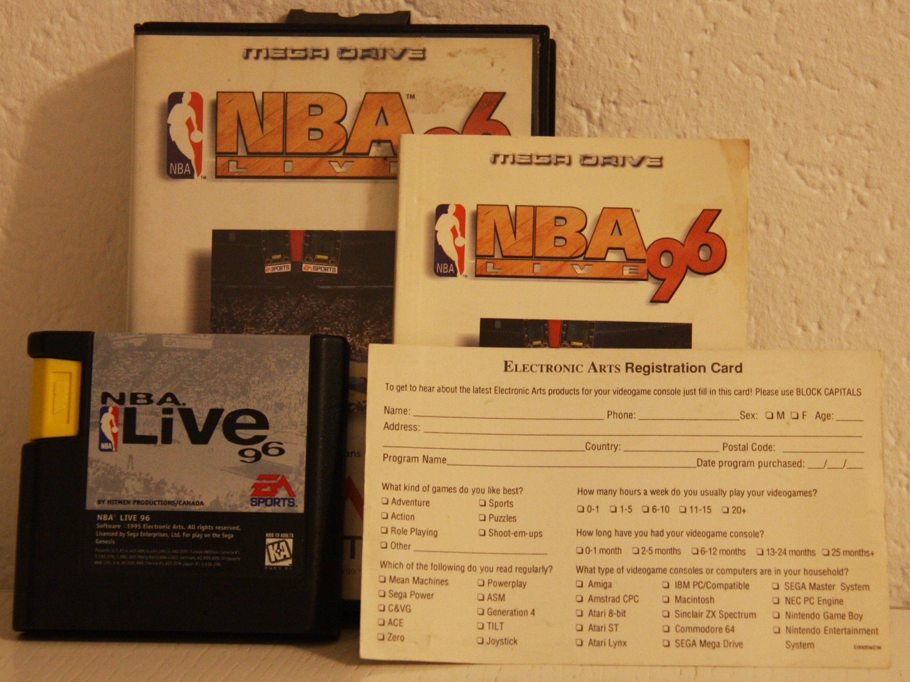 Giochi: Sega Mega Drive NBA 96 – Usato da Fisibach venduto da Retrogames24 2