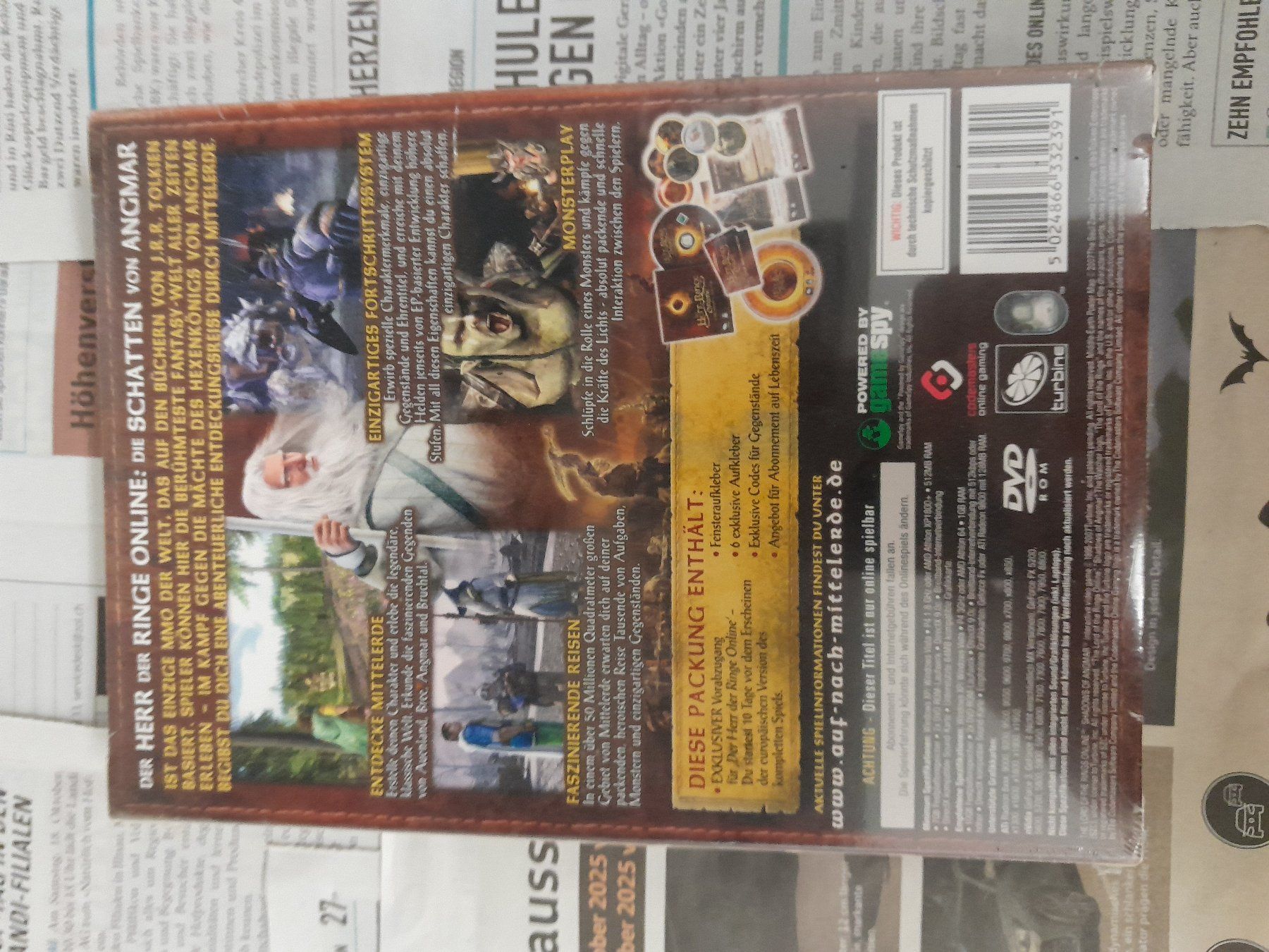 Giochi: Herr der Ring Online Neu. – Nuovo e nell'imballaggio originale da Rüti ZH venduto da Alemanni 5