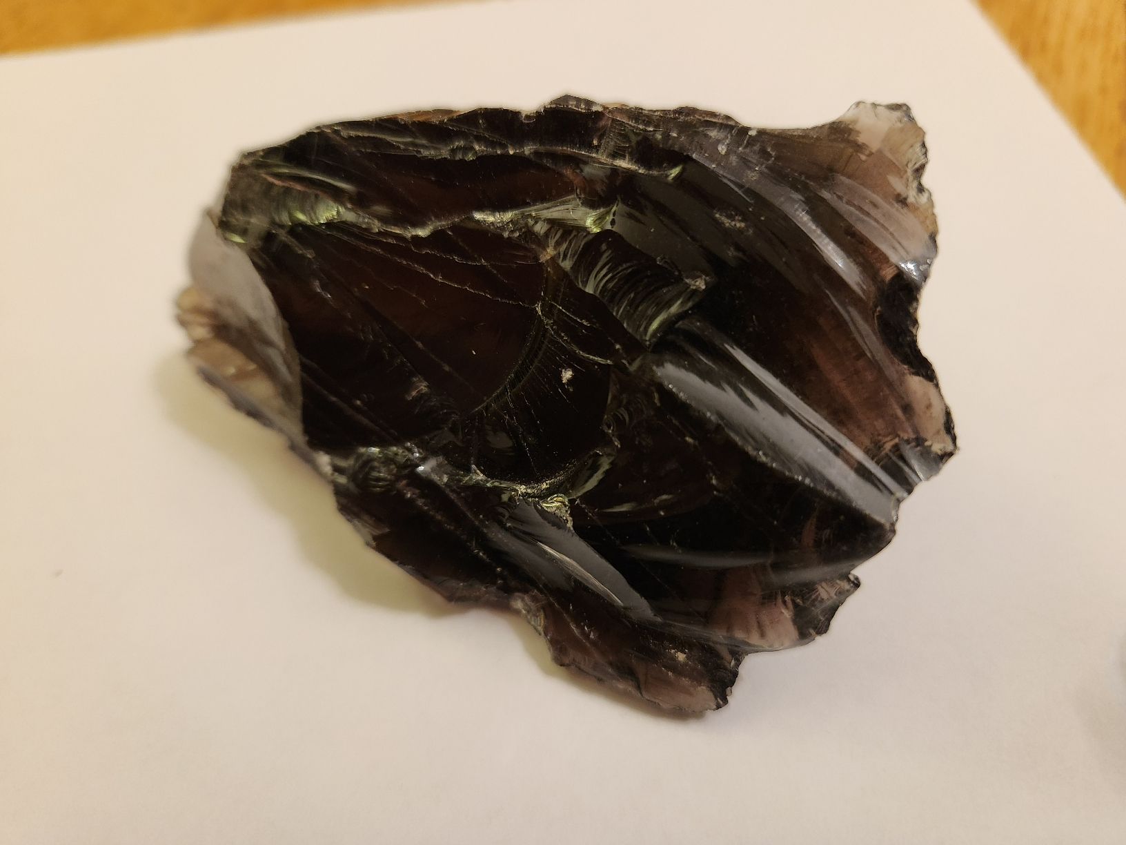 Mineralien & Heilsteine: Lot de 2 magnifiques obsidiennes – Gebraucht aus Territet von Cenh 3