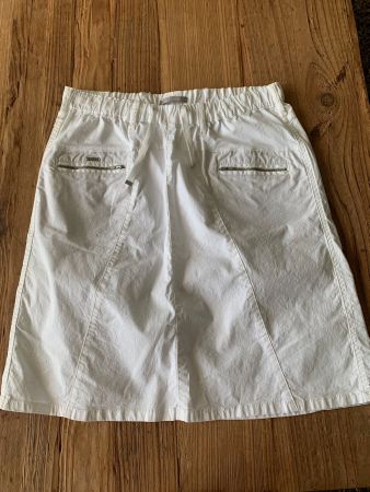 Neuware Nile Sommerrock weiss Gr. S Baumwolle Elasthan