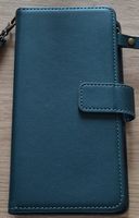 Étui de téléphone et porte-monnaie vert Samsung S24+