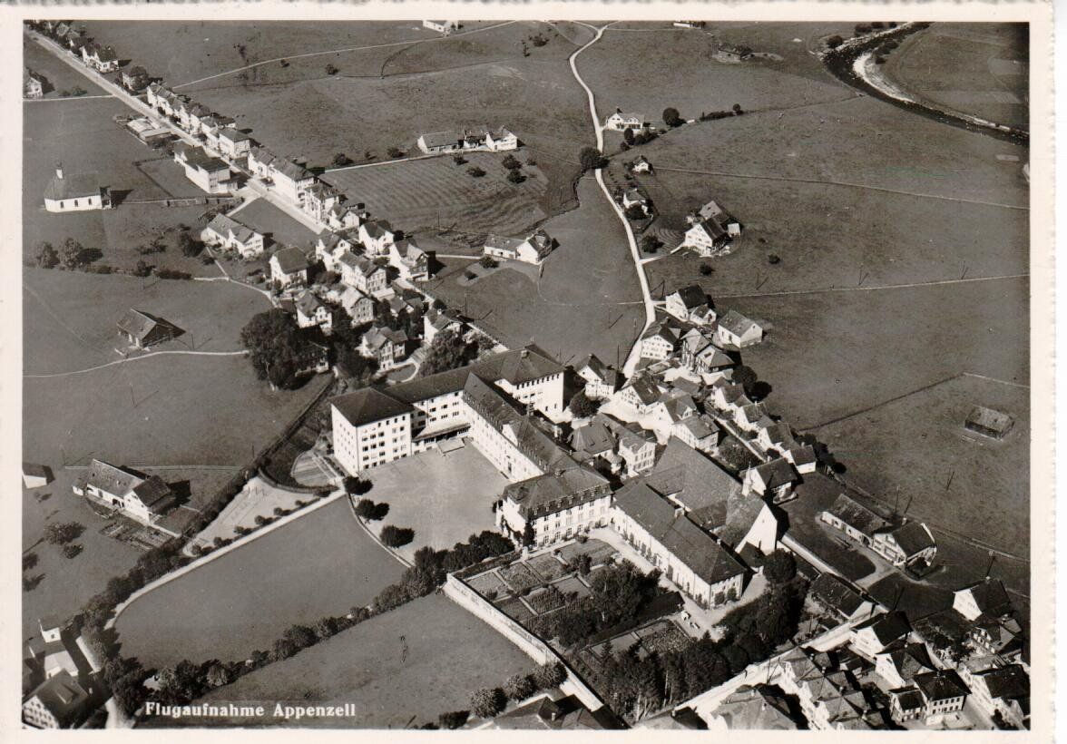 Cartoline postali: Flugaufnahme Appenzell – Usato da Wolhusen venduto da Curver9
