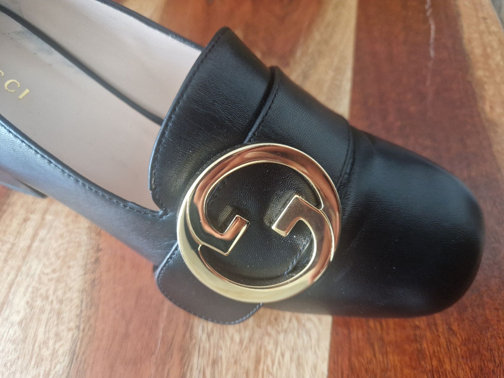 Gucci Scarpe da donna: Gucci Blondie 55 Pump/Loafer Leder – Nuovo (secondo la descrizione) da Cham venduto da YvonneSecondHand 5