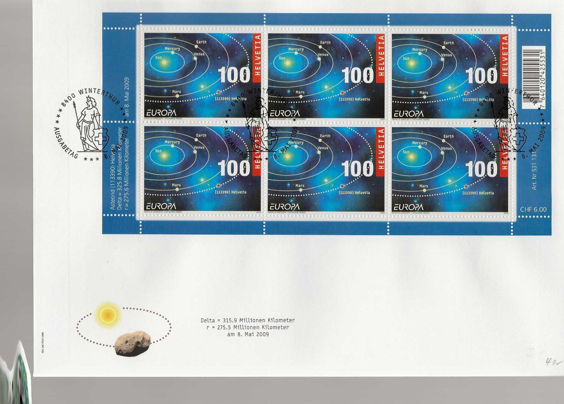 Buste & buste per spedizione: enveloppe FDC 1312 – Usato da Sorvilier venduto da carose01