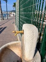 Wasserhahn für Gartenbrunnen aus Messing
