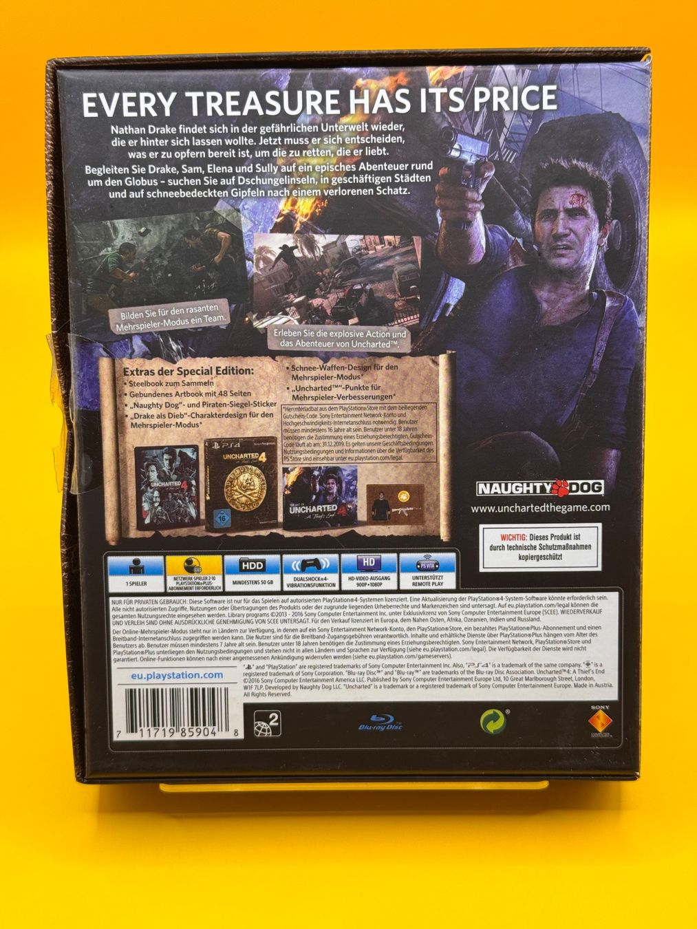 Sony Giochi: Uncharted 4: A Thief's End - PS4 Spiel – Usato da Oberwil b. Zug venduto da silver2024 2