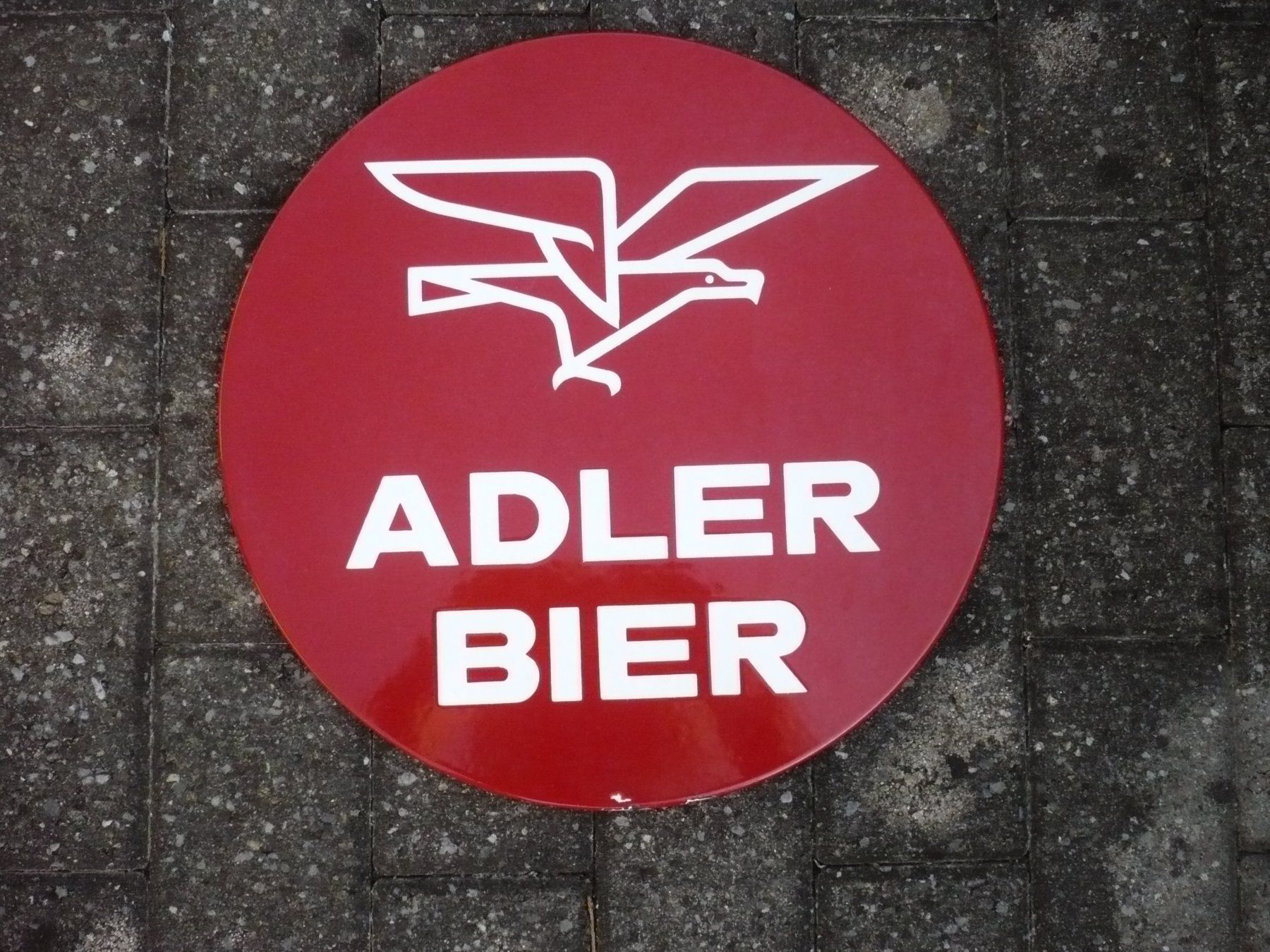 Insegne: Adler Bier – Usato da Biberist venduto da Urmel