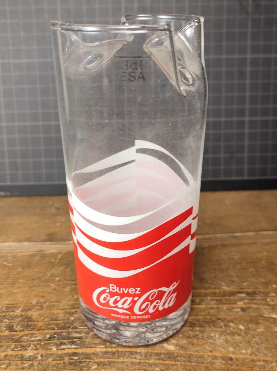 Coca-Cola Gläser: Wunderschönes seltenes Glas von COCA COLA – Gebraucht aus Gelterkinden von MYSTOREFORYOU4460