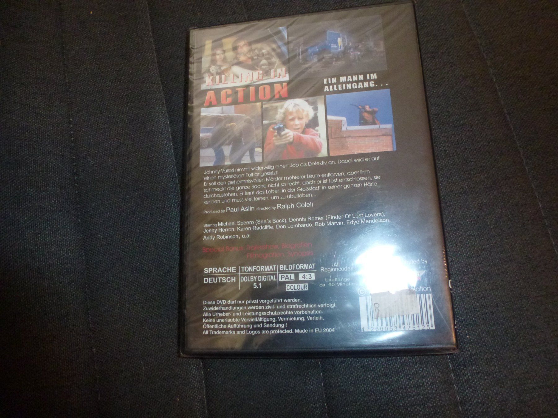 Tutti i DVDs: Killing in Action DVD NEUWARE – Nuovo e nell'imballaggio originale da Olten venduto da Disc-Verkauf 1