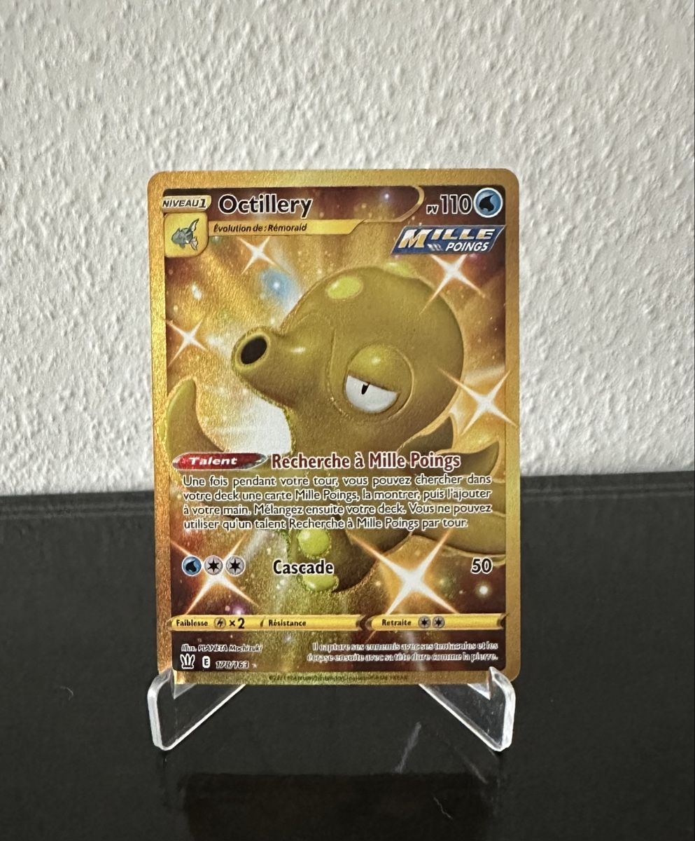 Pokémon Sammelbilder & Trading cards: Pokémon FR Octillery gold – Gebraucht aus Grand-Lancy von Mario64