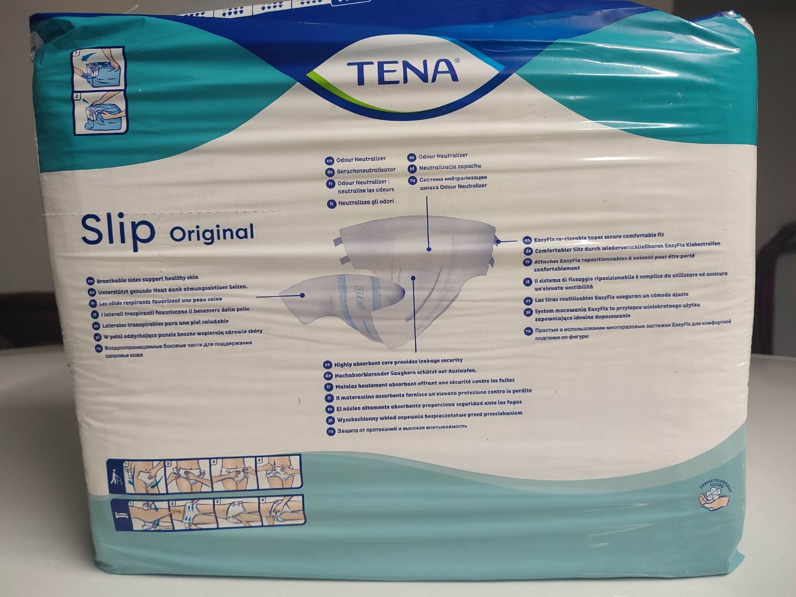 Bacs à couches & couches: 60 Stück Tena Slip Original L Folienwindel – Neuf avec emballage d'origine à Elfingen par lea_m57j 1
