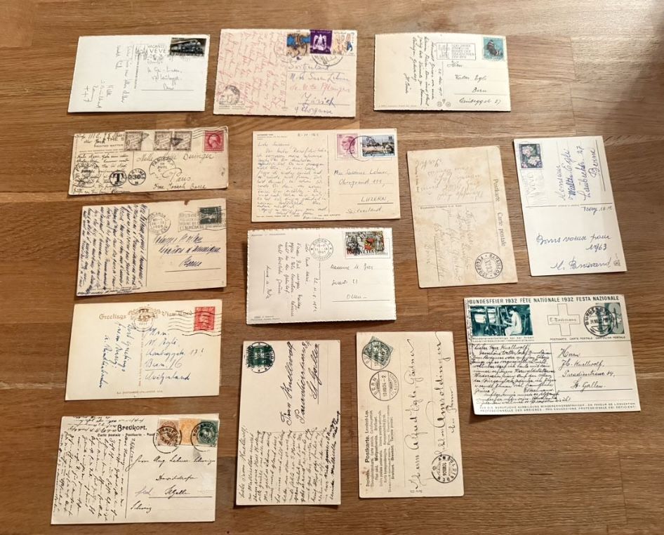 Cartoline postali: Konvolut alte Ansichtskarten diverse Motive  – Usato da Goldach venduto da Donpancho 6