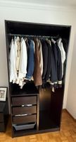 Kleiderschrank dunkelbraun