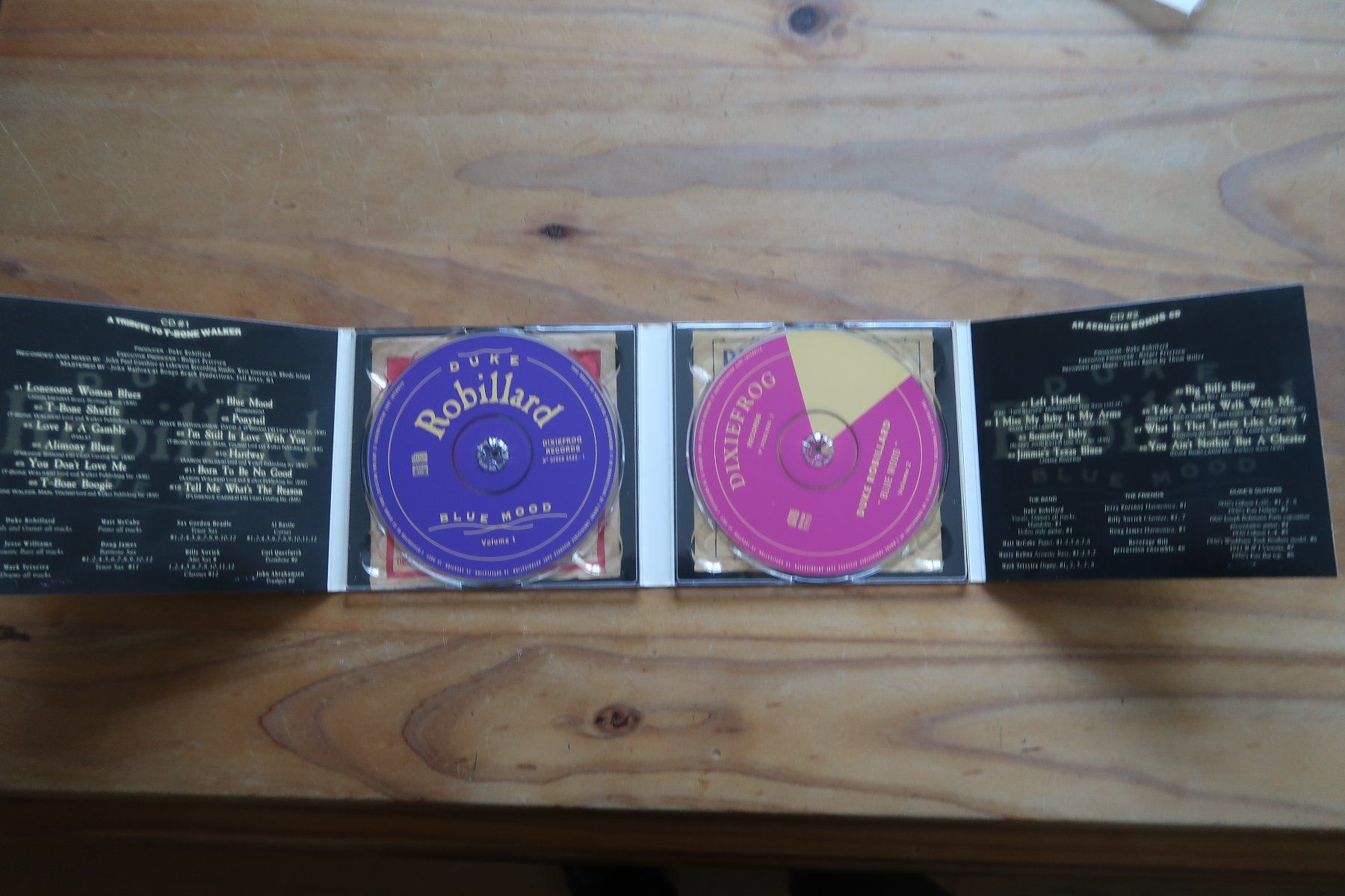 CD: DUKE ROBILLARD - BLUE MOOD - 2x CD – Usato da Basel venduto da Patiscat 4