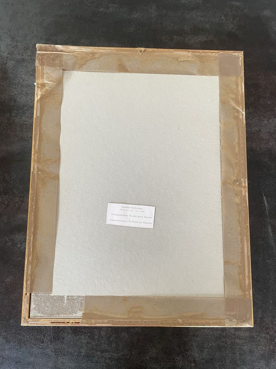 Dipinti: Tableau Ancien Tissu Persan – Usato da Vallamand venduto da Bricbracbroc82 4