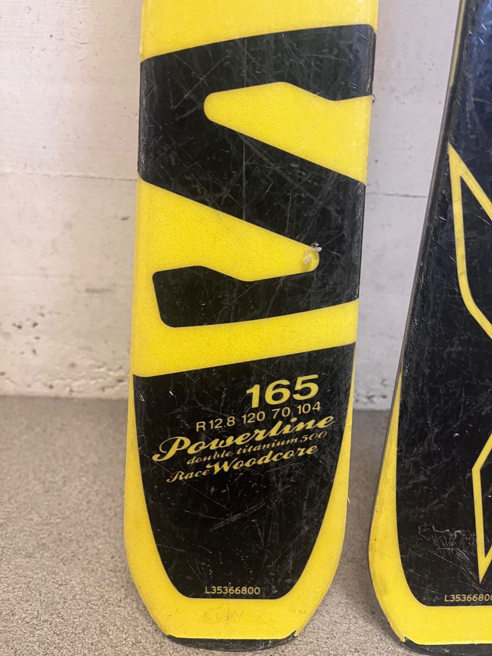 Salomon Sci: Ski SALOMON X-RACE Ti2 – Usato da Eschenbach SG venduto da guziman2 3
