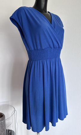 NEU 💜 Gr M 38/40 Sommerkleid blau Kleid