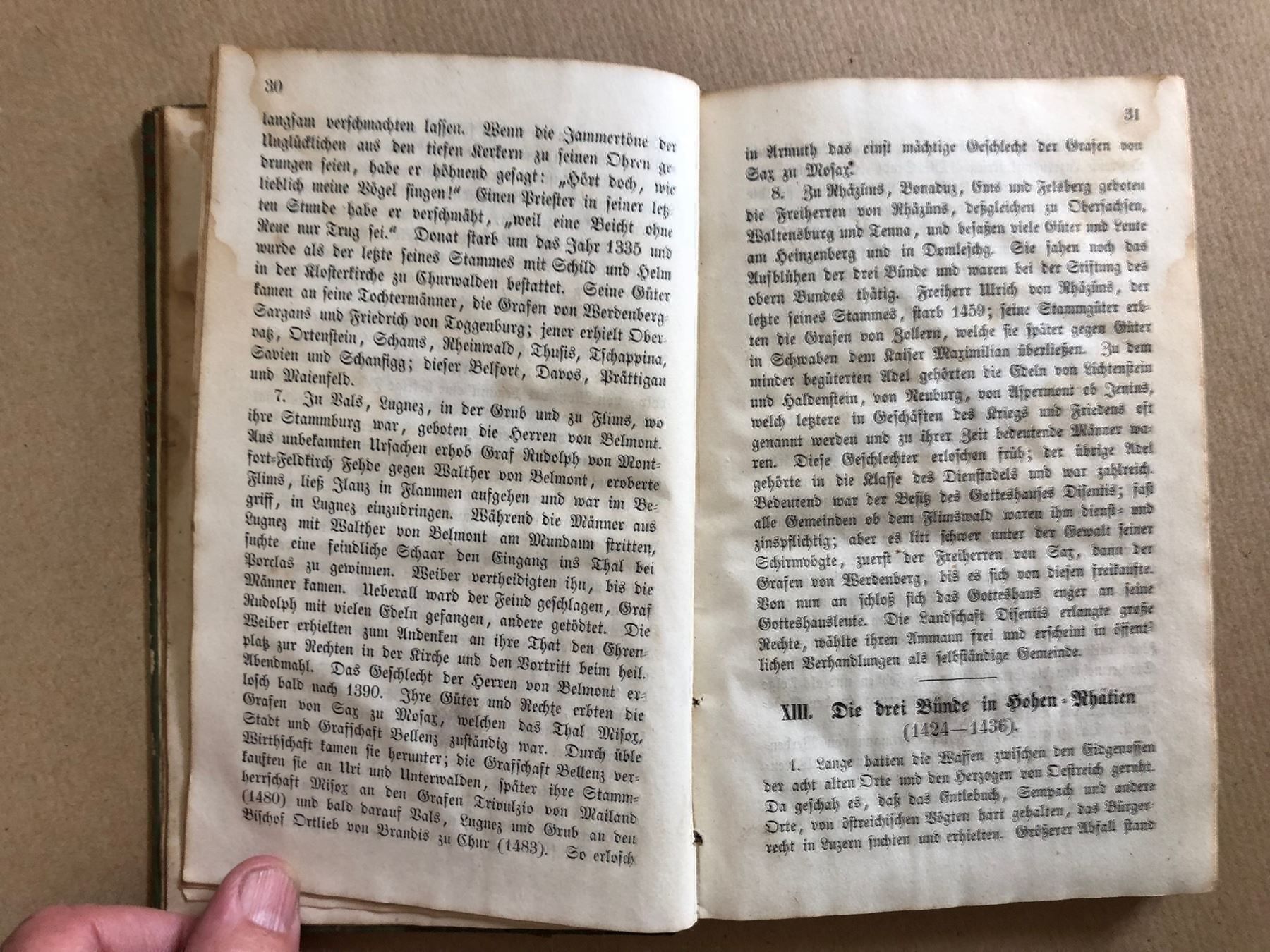 Livres: Graubündnerische Geschichten 1852 – D'occasion à Zürich par allp 5