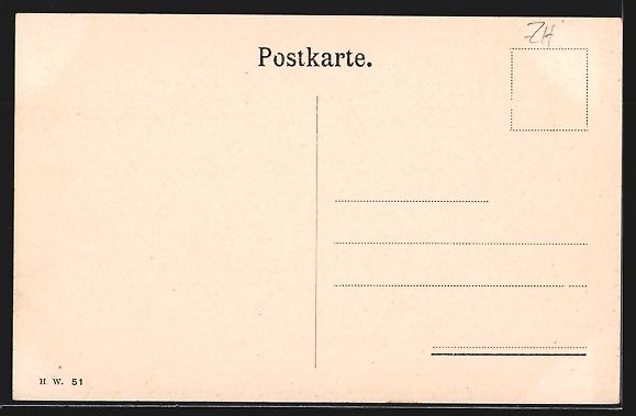 Cartoline postali: AK Richterswil, Teilansicht mit Kirche – Usato da Berlin venduto da bartko-reher 1