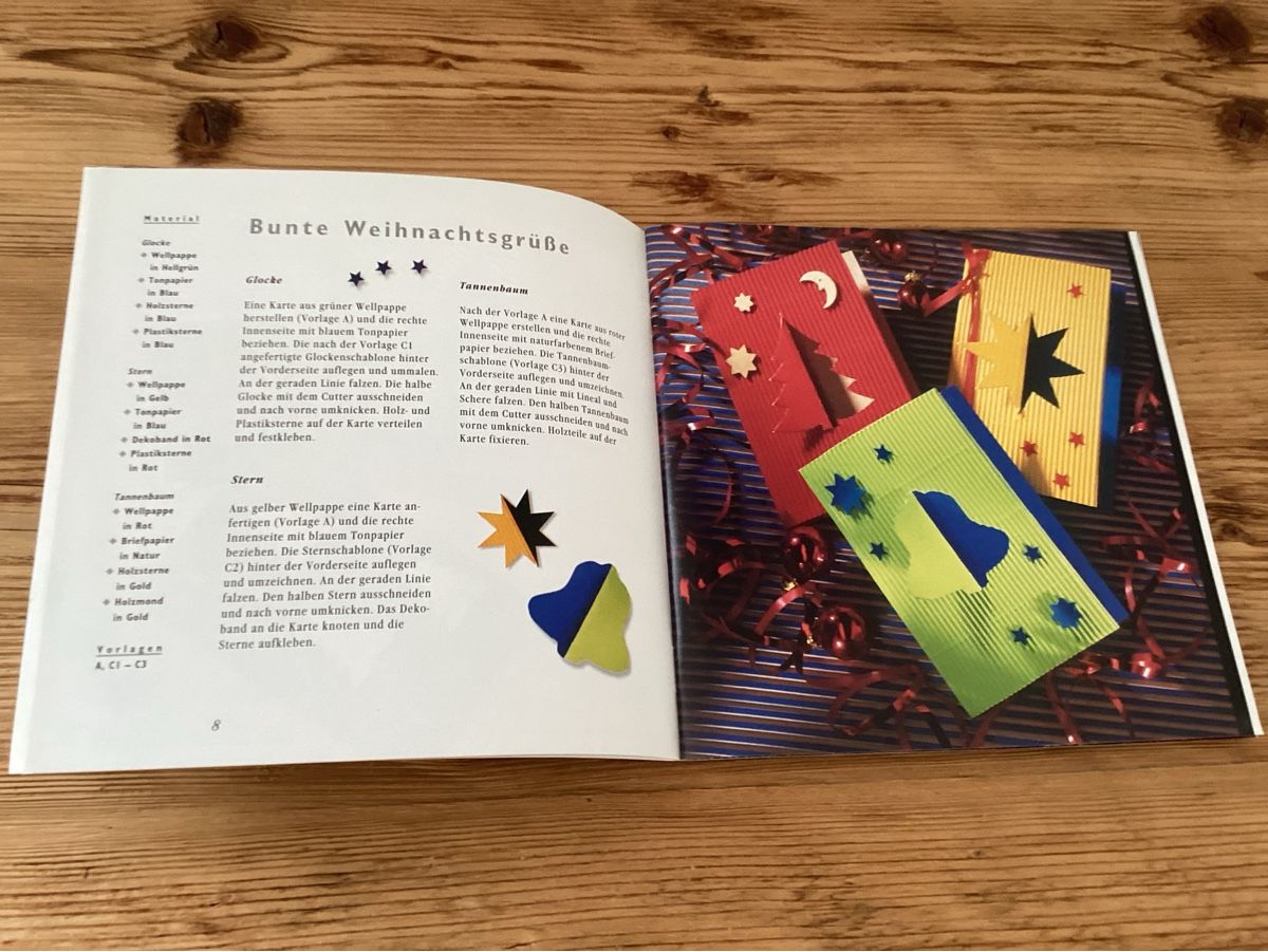 Riviste & Magazine: 3 Hefte Weihnachtskarten basteln – Nuovo (secondo la descrizione) da Wassen UR venduto da SABDOM 3