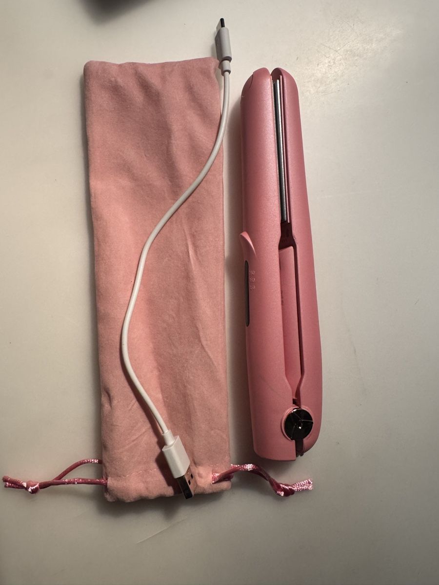 Lockenstäbe & Haarglätter: Mini-Haarglätter mit Ladekabel – Neu (gemäss Beschreibung) aus Pfeffingen von Twoa