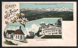 St. Anton, Kapelle, Gasthof zum Rössli,