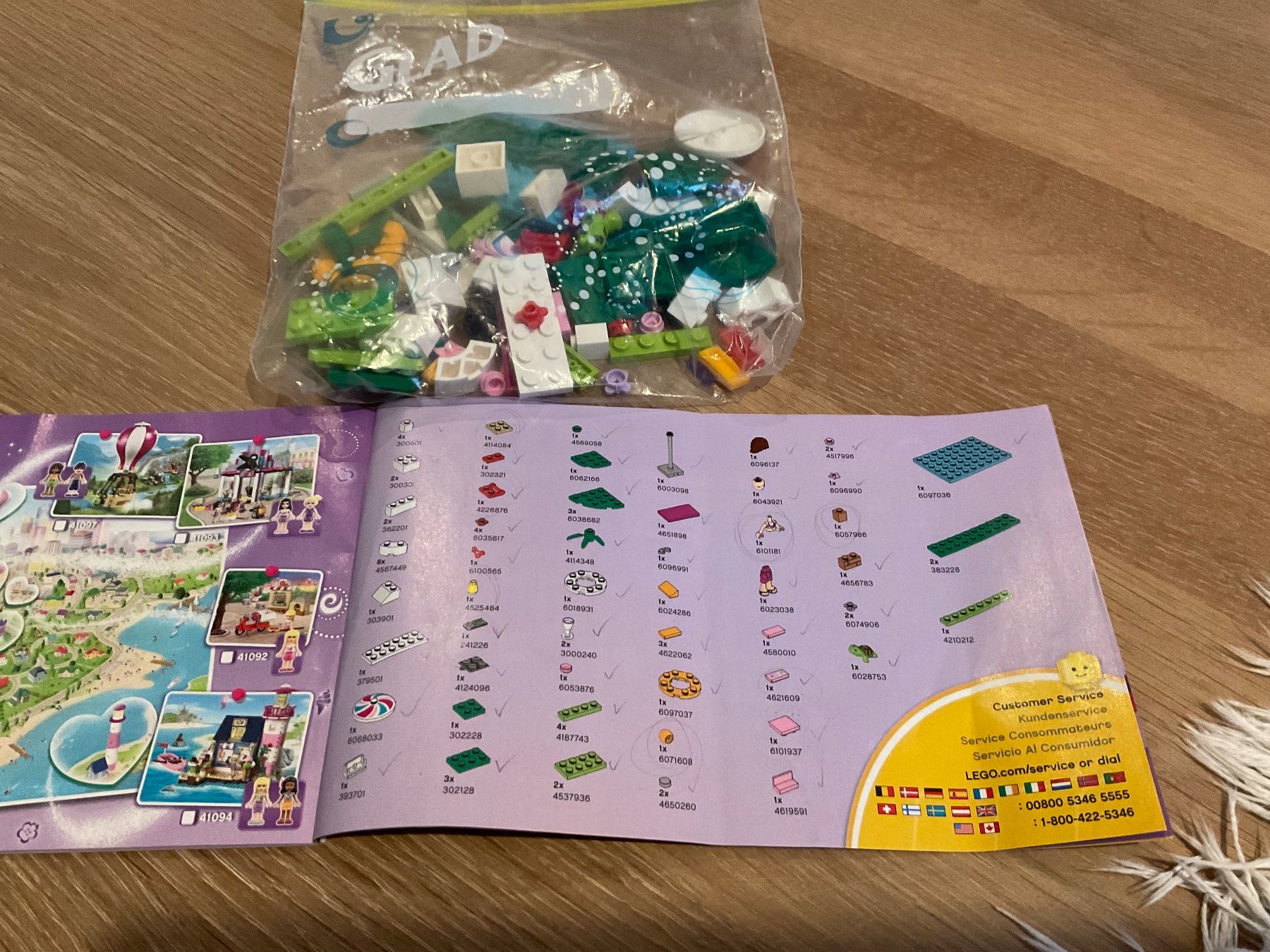 Lego Giocattoli: 2x   - Olivia Garten Pool und  Stefanies kleines Lämmchen – Usato da Adliswil venduto da dkaregger 1