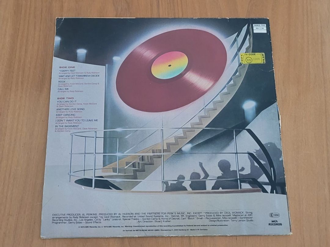 Dischi in vinile: LP  Al Hudson & The Partners – Usato da Martigny venduto da MZ-67 1