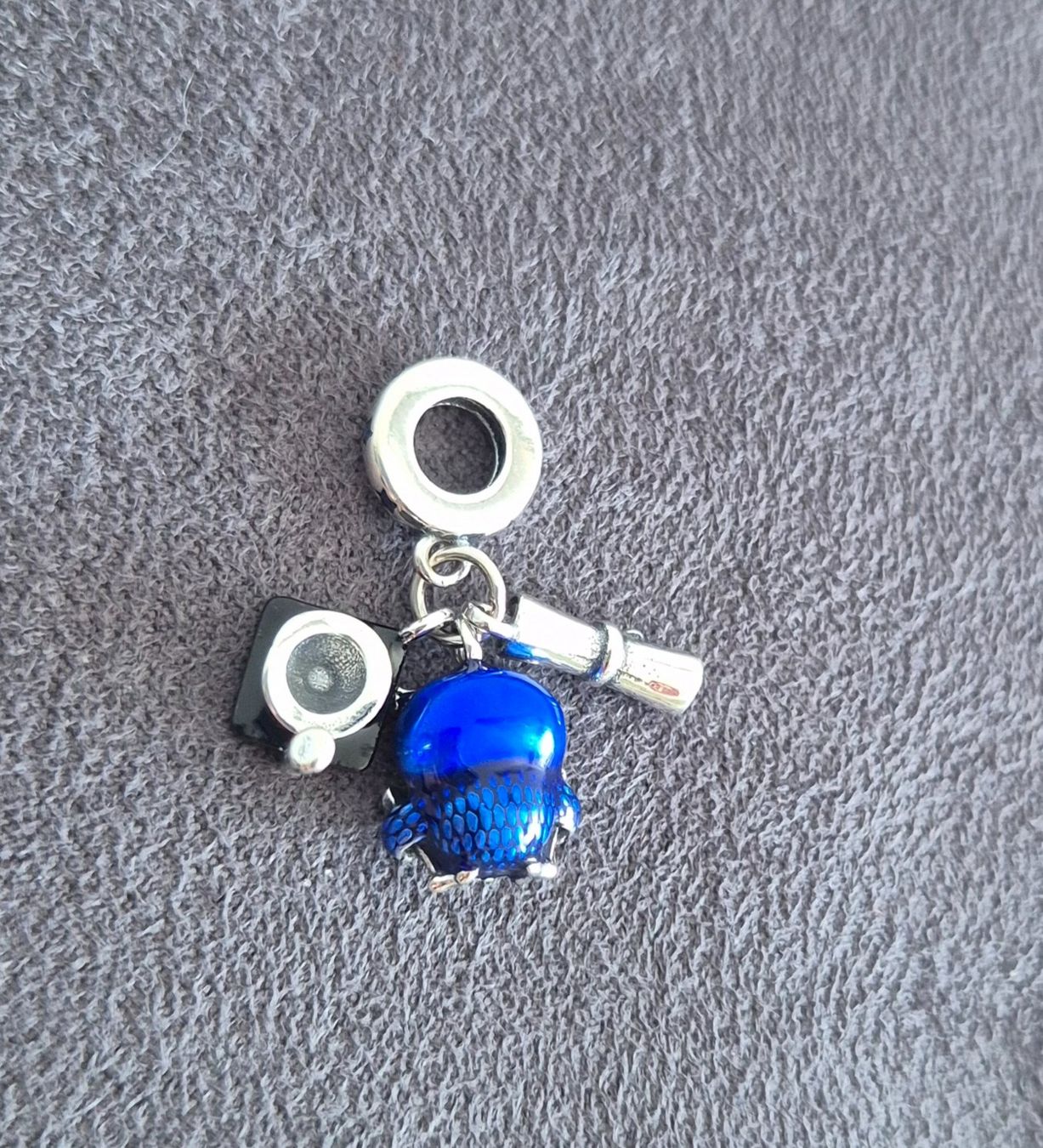Ciondoli: Silber Charm Eule Schulabschluss +Garantie – Nuovo (secondo la descrizione) da Rotkreuz venduto da Carbone_Bijou-Shop 2