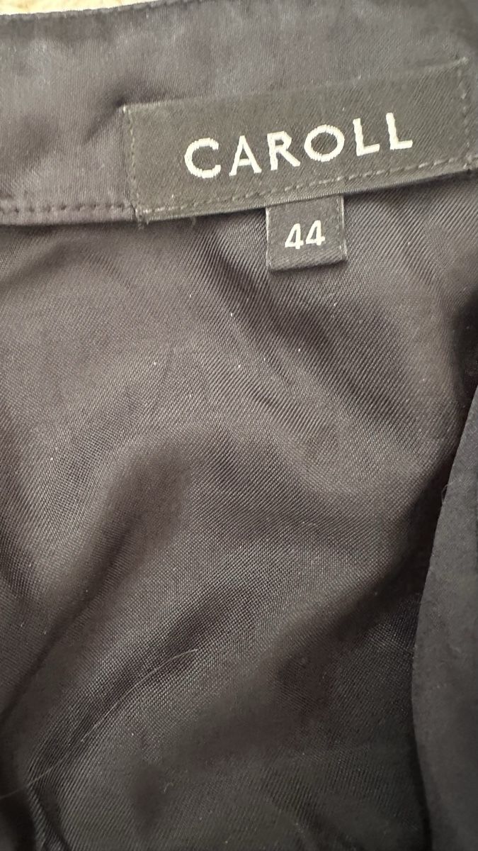 Caroll Vestiti: Robe noire CAROLL taille 44 soie 100%  – Usato da Vuippens venduto da ale_6gkb 5