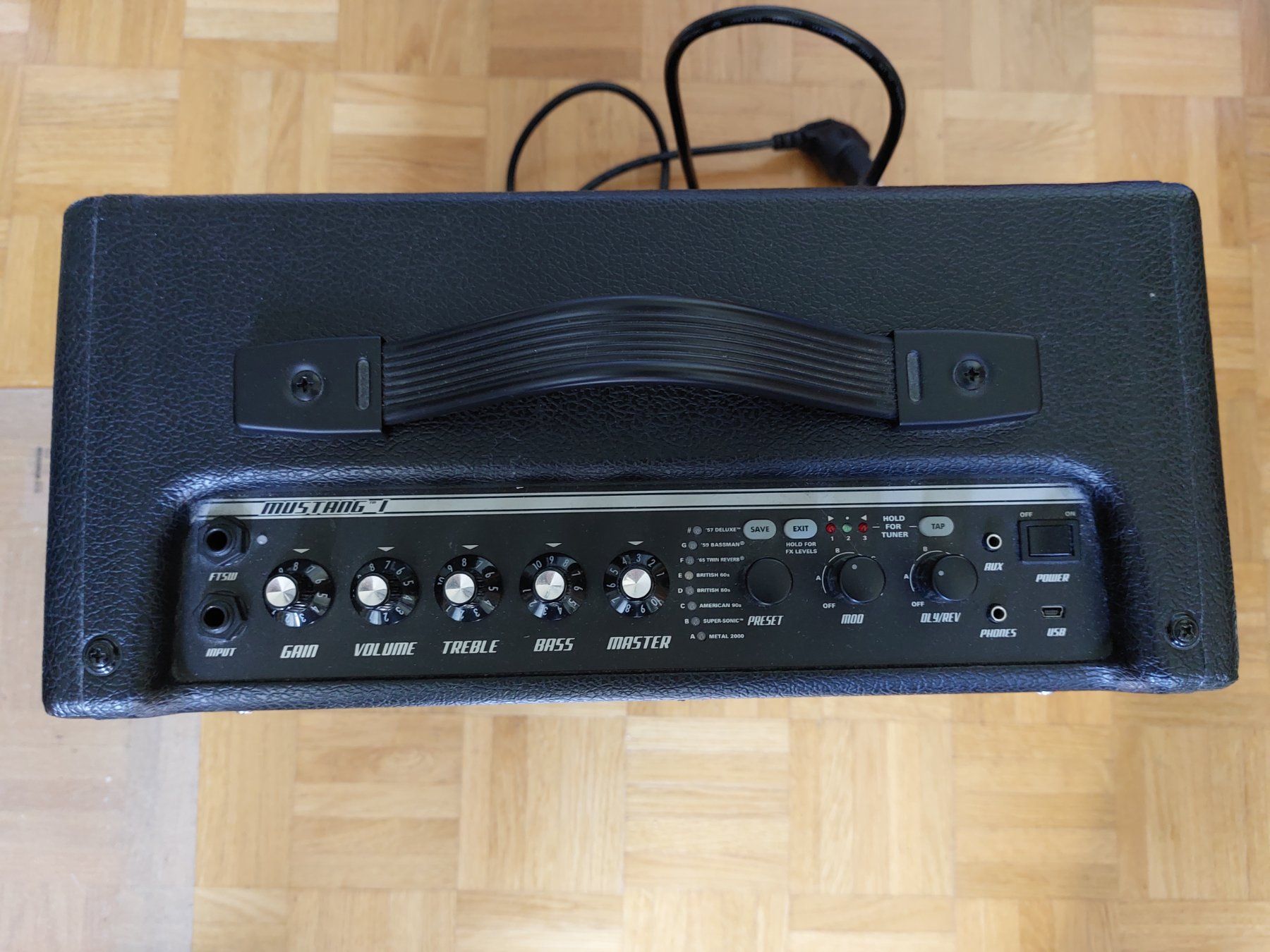 Fender Amplificatori: Fender Mustang Gitarrenverstärker – Usato da Arlesheim venduto da wiesengruen 3