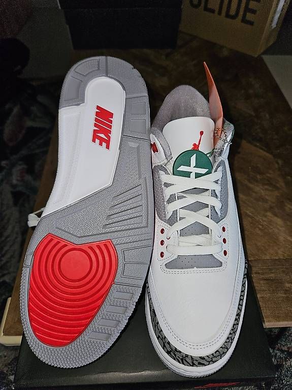 Scarpe da uomo: Jordan 3 retro Fire Red ( 2022 ) – Usato da Oberentfelden venduto da pun_d7vt 3
