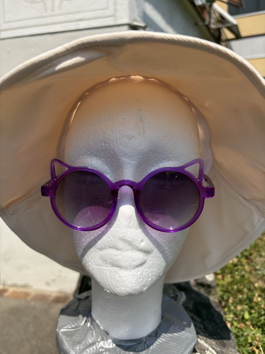 Brillen & Gläser: Sonnenbrille, lila  Katze – Neu (gemäss Beschreibung) aus Zürich von Sundaygirl 2