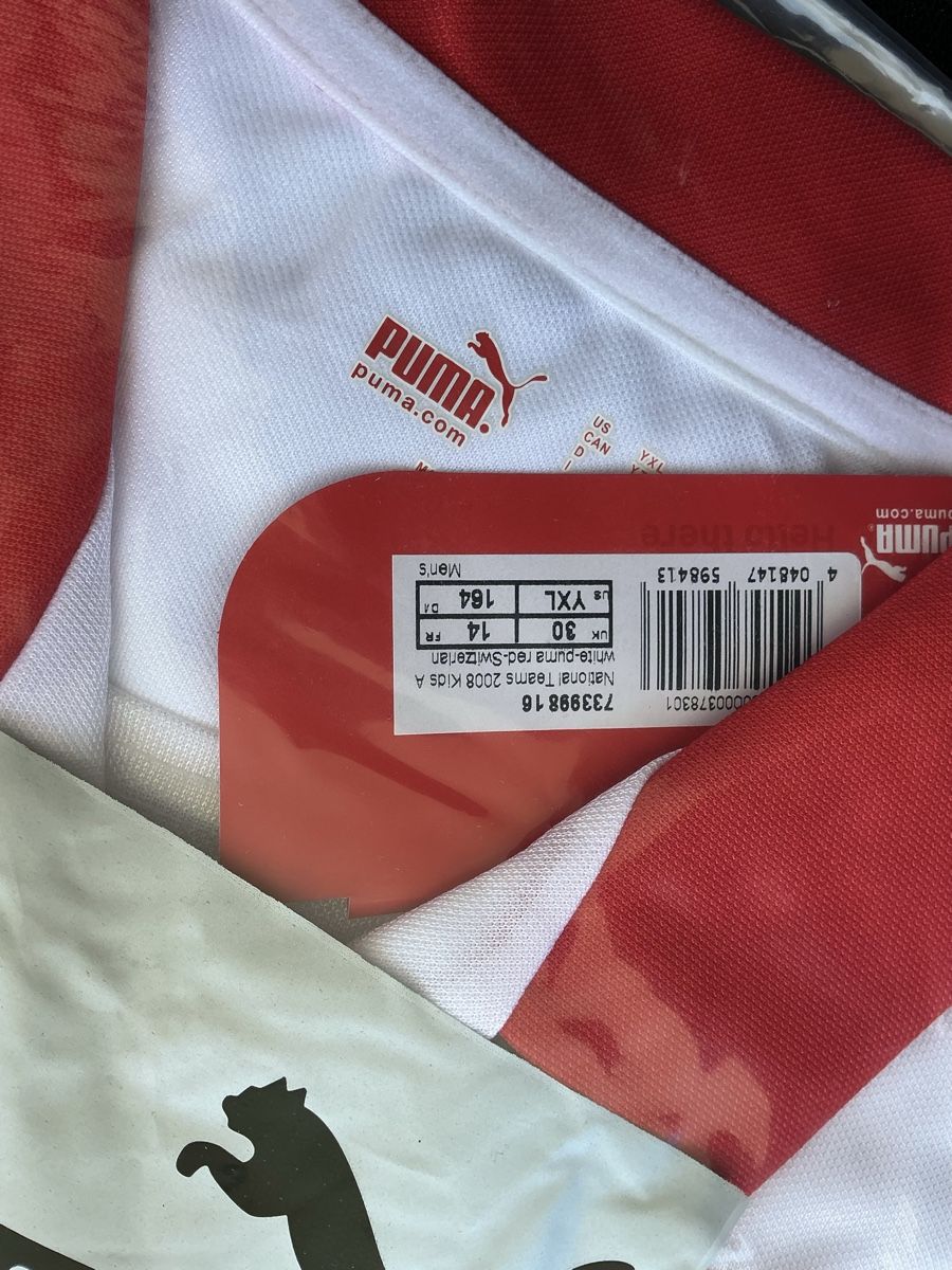 Puma Canottiere & Pantaloni: Schweizer Nationalmannschaft Trikot – Nuovo e nell'imballaggio originale da Luzern venduto da nene64 3