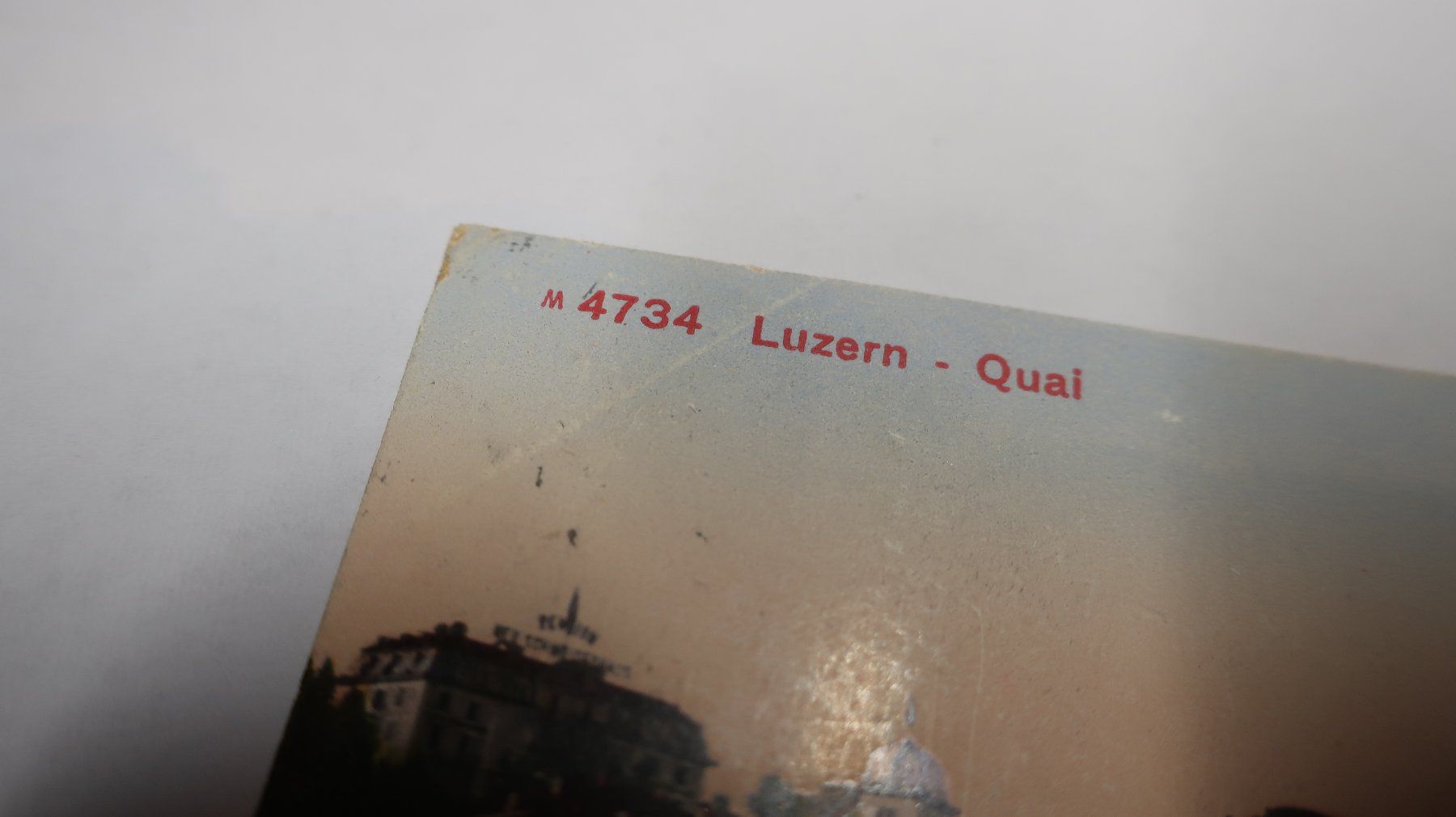Ansichtskarten: Luzern - Quai – Gebraucht aus Cormoret von Pascalll2001 2