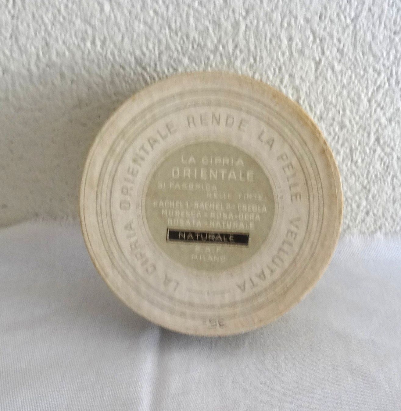 Barattoli: Puderdose Karton Vintage – Usato da Minusio venduto da Mer66 2