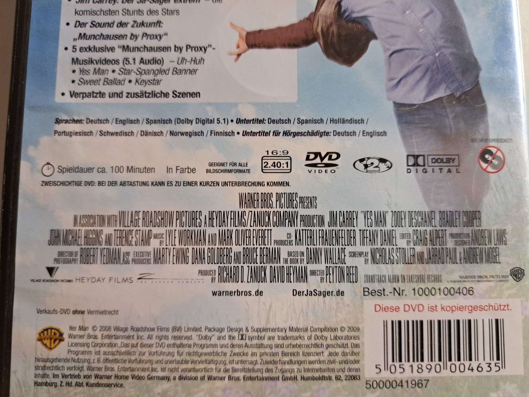 Tutti i DVDs: DER JA-SAGER - Jim Carrey – Usato da Wichtrach venduto da LuckyLuke69 3