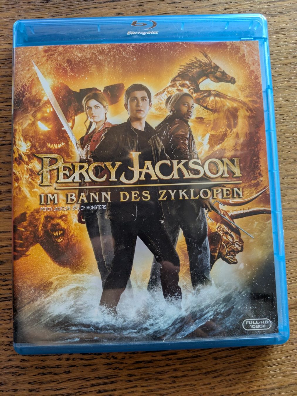 Tutti i DVDs: Percy Jackson - Im Bann des Zyklopen - Blu-ray – Usato da Männedorf venduto da Pacer19