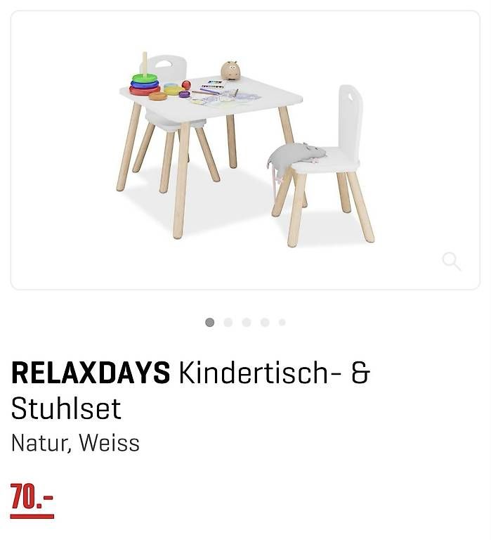 Tischset: Kindertisch mit 2 Stühlen – Gebraucht aus Itingen von gue_lx9g 2