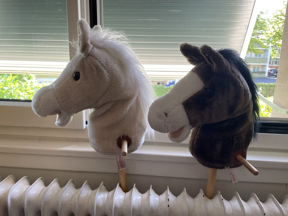 Spielzeuge: 2x Steckenpferd Sweety Toys – Gebraucht aus Basel von marcvo