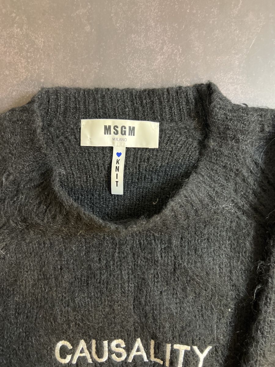 MSGM Maglioni & Felpe: MSGM Milano - Knit - Casualty Sweater – Usato da Genève venduto da ali_5msd 2